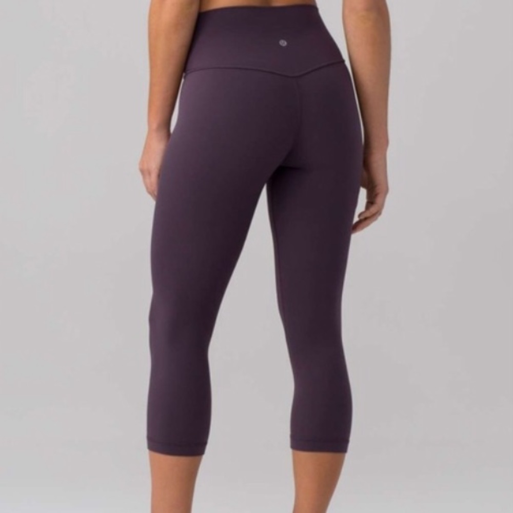 Lululemon Black Currant High-Rise Leggings